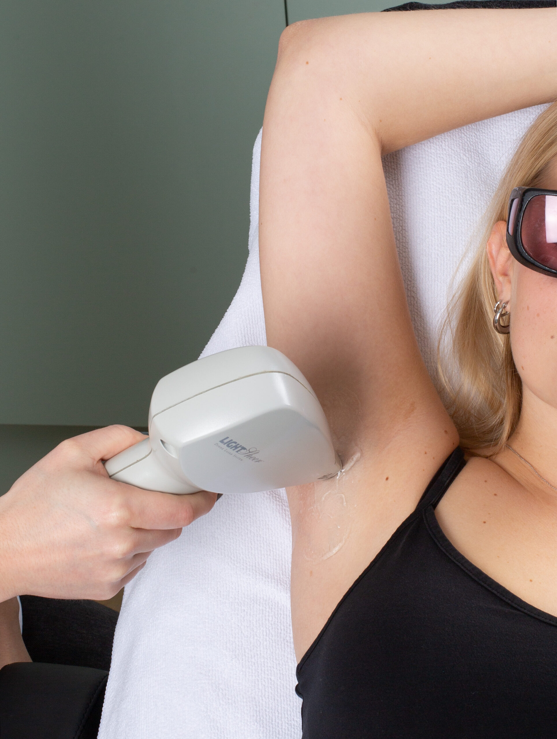 Definitieve laserontharing behandeling